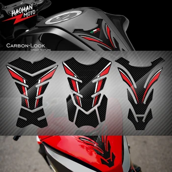 Par Suzuki V-Strom 250 650 1000 1000XT 3D Carbon-look Motociklu Tvertne Pad Aizsargs Uzlīme