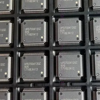 10pcs Jaunu UPD703412GC QFP-100 Mikrokontrolleru mikroshēmu