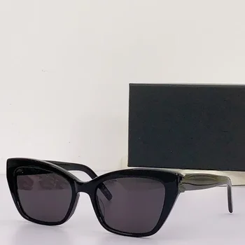 2023 Modes Jauns Retro Cat Eye Saulesbrilles Sieviešu Laukumā Mazu Rāmi Saulesbrilles Sieviešu Zīmola Dizainere UV400