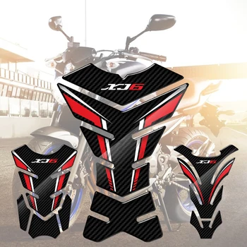 Par Yamaha XJ6 SP ABS Visu Gadu, 3D Carbon-look Motociklu Tvertne Pad Aizsargs Uzlīme