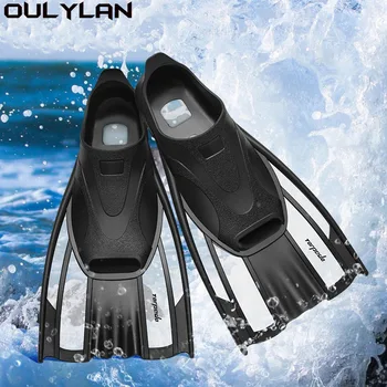 Oulylan Profesionāls Daivings Spuras Elastīgu Komfortu Neslīdoša Peldēšana Gumijas Snorkeling Peldēšanas Pleznas Ūdens Sporta Veidi Pludmalē Apavi
