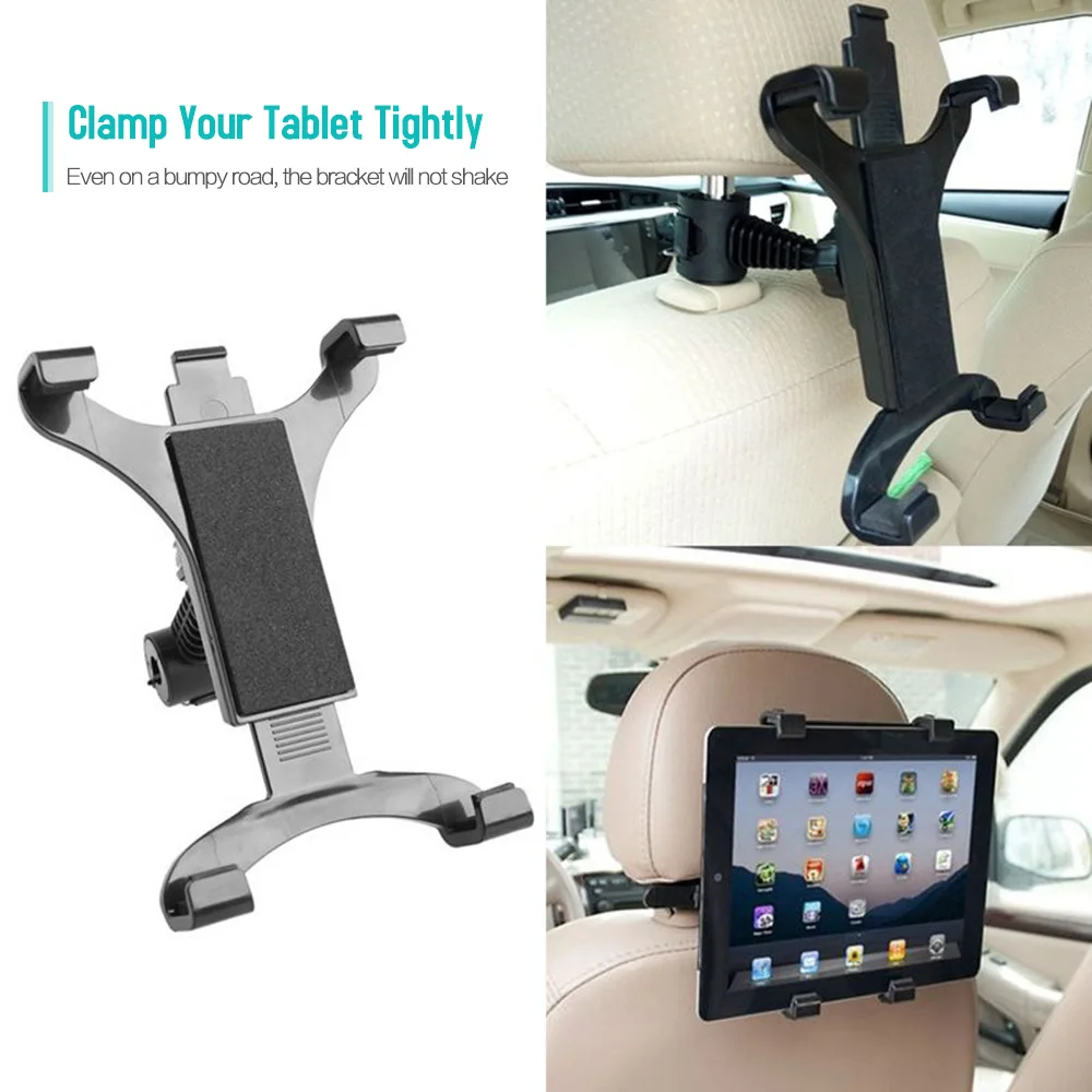Auto Aizmugurējā Sēdekļa Pagalvi Mount Turētājs Premium Stāvēt 7-10 collu Planšetdatoru iPad GPS . ' - ' . 0
