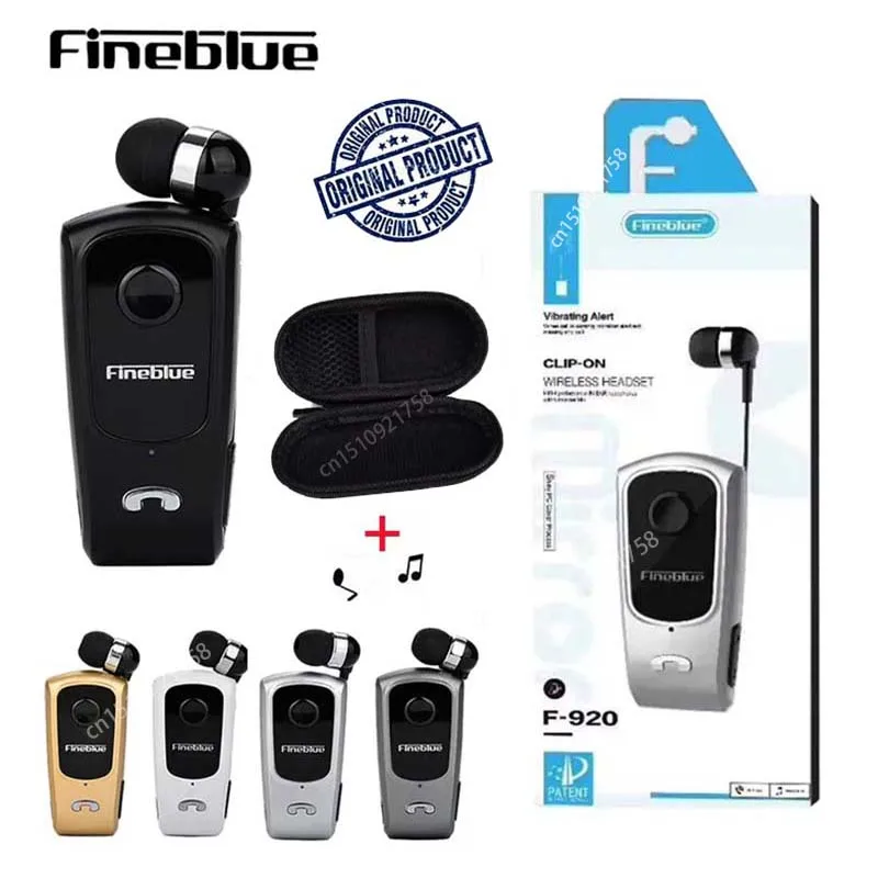 Fineblue F920 pro Apkakles Bluetooth Austiņas Bezvadu Austiņas Lotus Klipu par Brīvroku Austiņas ausīs noņemams vads . ' - ' . 0