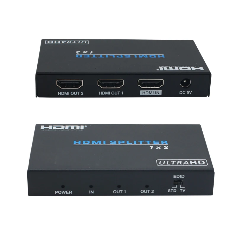 Video Komutatoru Adapteris 1 2 Out HDMI saderīgas Video Splitter Sadalītāja Komutatoru Interneta Sadalītāja Adapteris Spēle slēdzis 18Gbps . ' - ' . 0