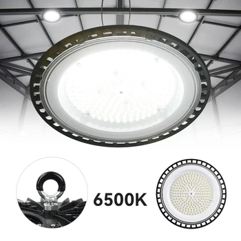 NLO Prožektors, LED, Rūpnieciskais Apgaismojums ēsmas zivtiņu vadi Garāžas Gaiši 100-265V LED IP66 NLO Gaismas 100W 150W 200W Prožektors Lampai