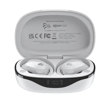 Sākotnējā Taisnība bezvadu Stereo Bluetooth Austiņas Touch Kontroli Bass Skaņas Sporta auss cilpiņa Austiņas un Earbuds iPhone Zema Latentuma