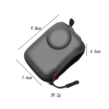 Mini Action Camera Bag Kabatas Izmēra Organizators Āra Scratchproof Portatīvo Maisiņš Aizsardzības Objektīva Lieta 3 4 Accs