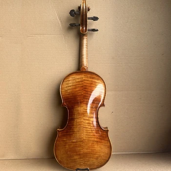 NEKUSTAMĀ FOTO Antonio Stradivarius 1715 Eiropas Vijoli 4/4 바이올린 كمان Eļļas Laku vionlin profesionālās mūzikas instrumentu, violino