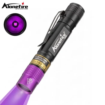 SV62 3W UV 365nm LED Lukturīti AAA Mini Pildspalvu Ultravioleto Lāpu Naudu, Marķieri, Rūdas Pet Urīna Traipu Scorpio Black Gaismas Detektors