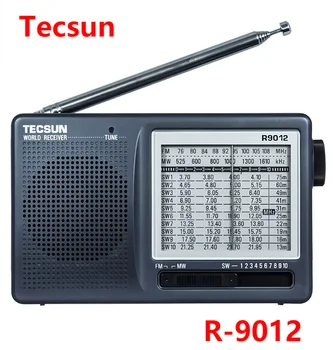 TECSUN R-9012 FM/AM/SW Radio 12 Joslām Portatīvo Uztvērēju Radio, Augstas Jutības Selektivitāte Zemu Trokšņa FM/AM/SW Radio TECSUN R9012