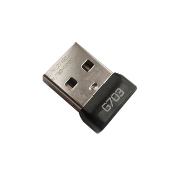 USB Uztvērējs Bezvadu Dongle Adapteri, par Logitech G502 G603 G900 G903 G304 G703 GPW GPX Bezvadu Spēļu Pele U4LD