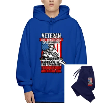 Terorisma Uz Amerikas Zemes Veterāns Tēvijas Brīvību SweaHoody Sporta Krekls Pelēkā Vārna Jaunu Grafisko Pulovers