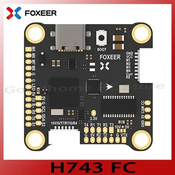 FOXEER H7 H743 MPU6000 Dual BEC Barometrs Lidojuma Kontrolieris 4-8S LIPO 30.5X30.5mm par FPV freestyle Sacīkšu Drones X8 BLA Daļas