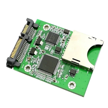 SD SATA Cietā Diska Adapteri, izņemiet atmiņas Karti SD/TF Kartes Kopiju 15PIN+7PIN 2.5 Collu SSD SATA Adapteri Kartes Kopiju Mašīnu Piederumi