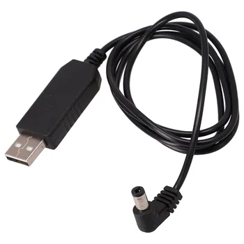 USB Jauda Uzlādes Kabelis Priekš Baofeng UV-5R Pro Walkie Talkie Lādētājs akumulators BL-5 3800mAh UV5R PRO UV10R Li-ion Akumulatoru, Ātrās Uzlādes